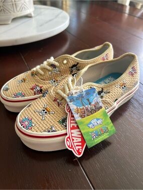 Vans x One Piece Authentic "Straw Hat" sneakers